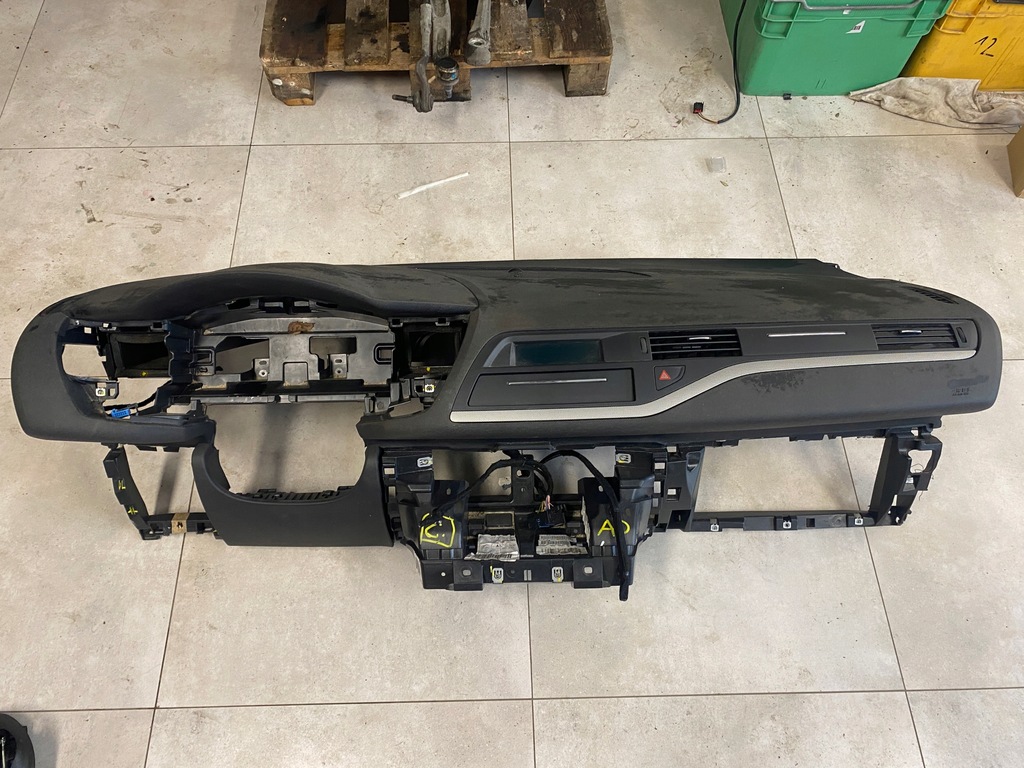 фото №9, Citroen c5 iii консоль подушка датчик ремни