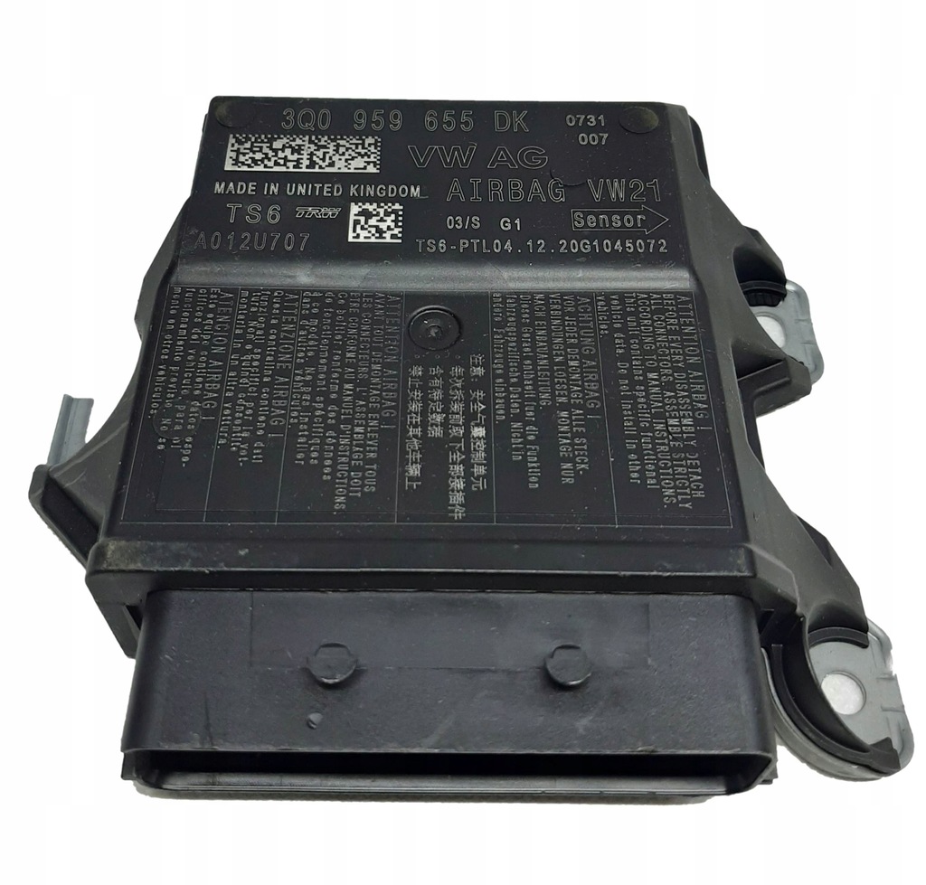 фото №1, Skoda kodiaq модуль подушка безопасности датчик новый 3q0959655dk
