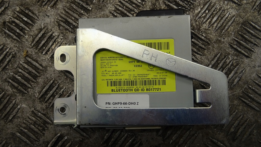 фото №1, Модуль bluetooth mazda 6 ghp966dh0z