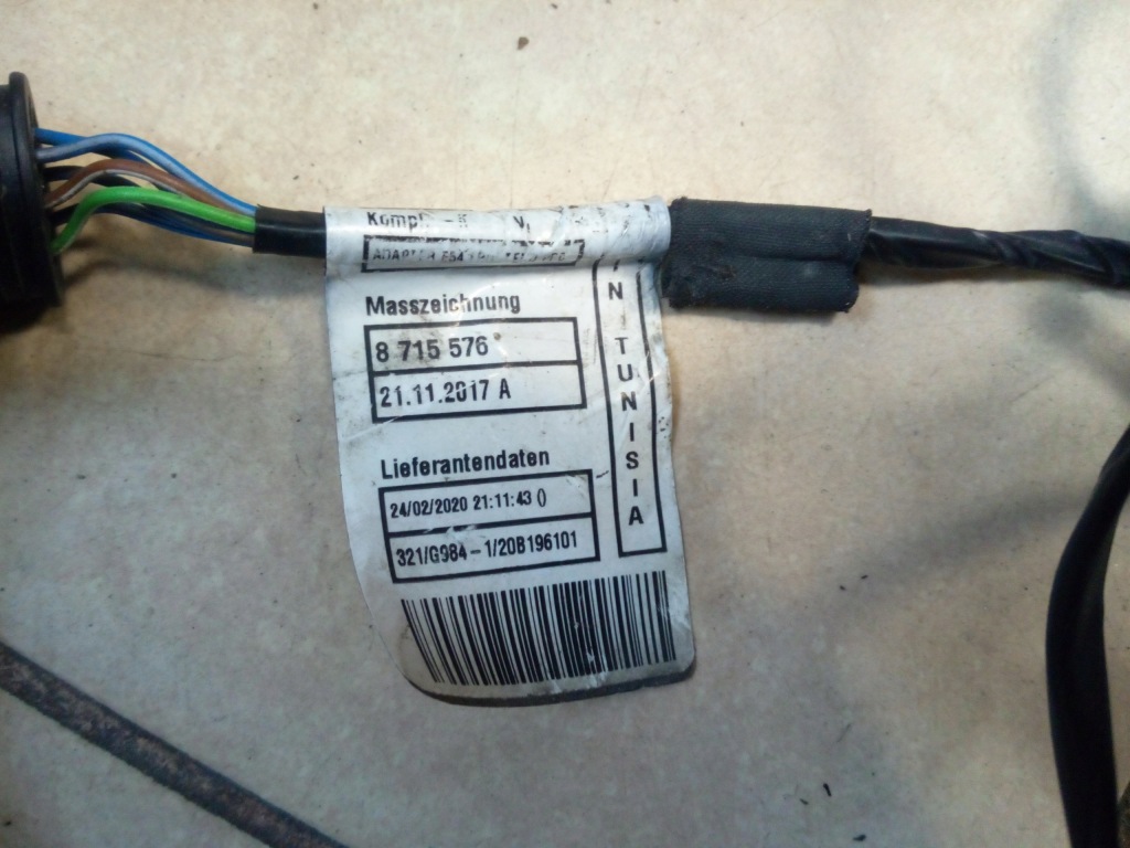 Електропроводка джгут pdc mini clubman f54 перед на 4pdc oryg. Ціна