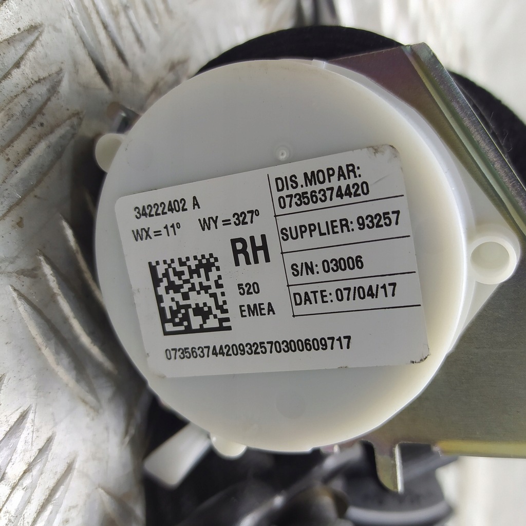 фото №2, Jeep renegade ремни задние задняя комплект левый правый