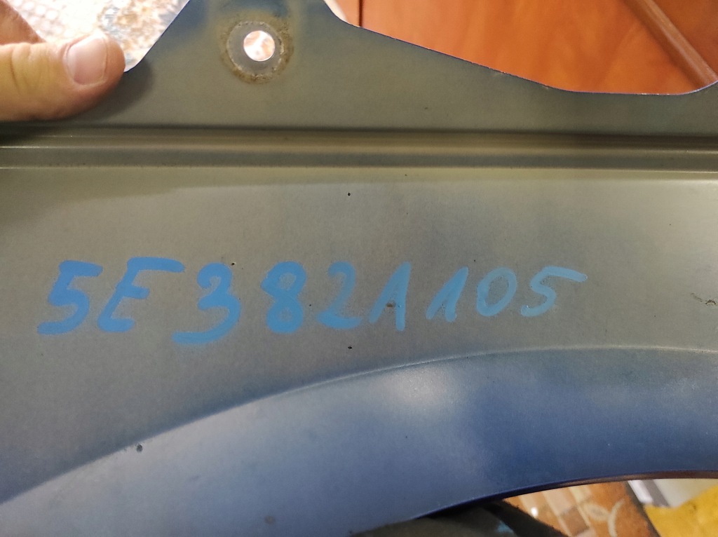 фото №12, Крыло левый skoda octavia 4 lv5f