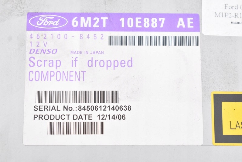 фото №6, Считыватель дисков dvd 6m2t-10e887-ae ford galaxy mk2 2 ii 06-15