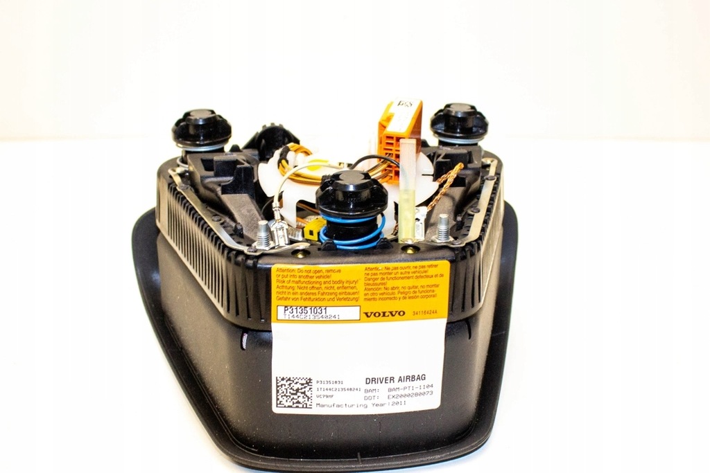 фото №6, Подушка безпеки водія volvo v60 p31351031 1.6l бензиновий 110kw 2013