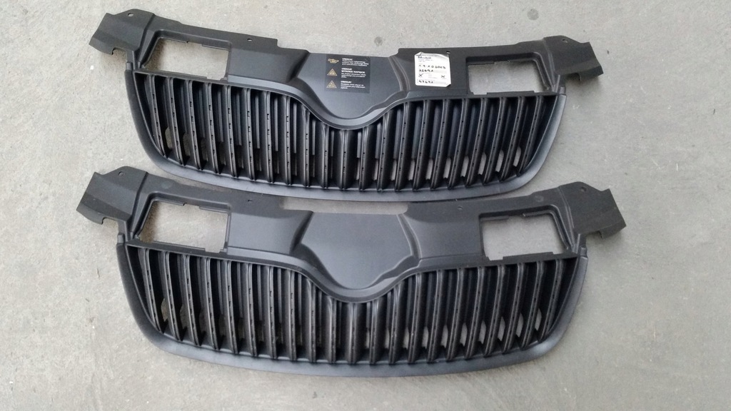 фото №1, Fabia ii roomster - решётка радиатора решётка радиатора передняя