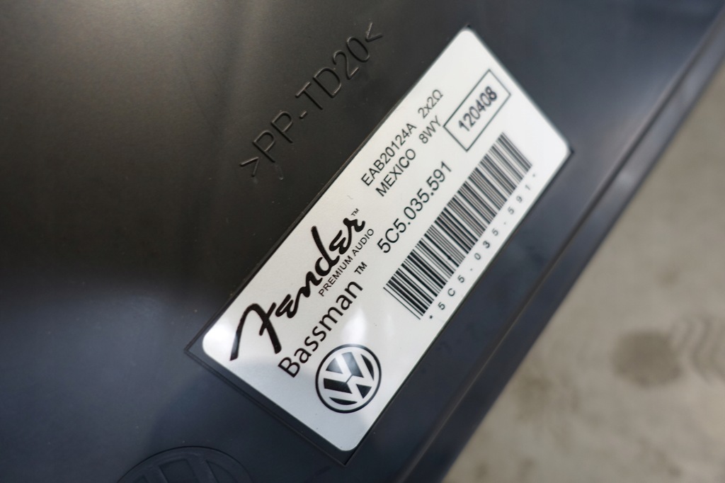 фото №8, Vw beetle 5c набір аудіосистема fender