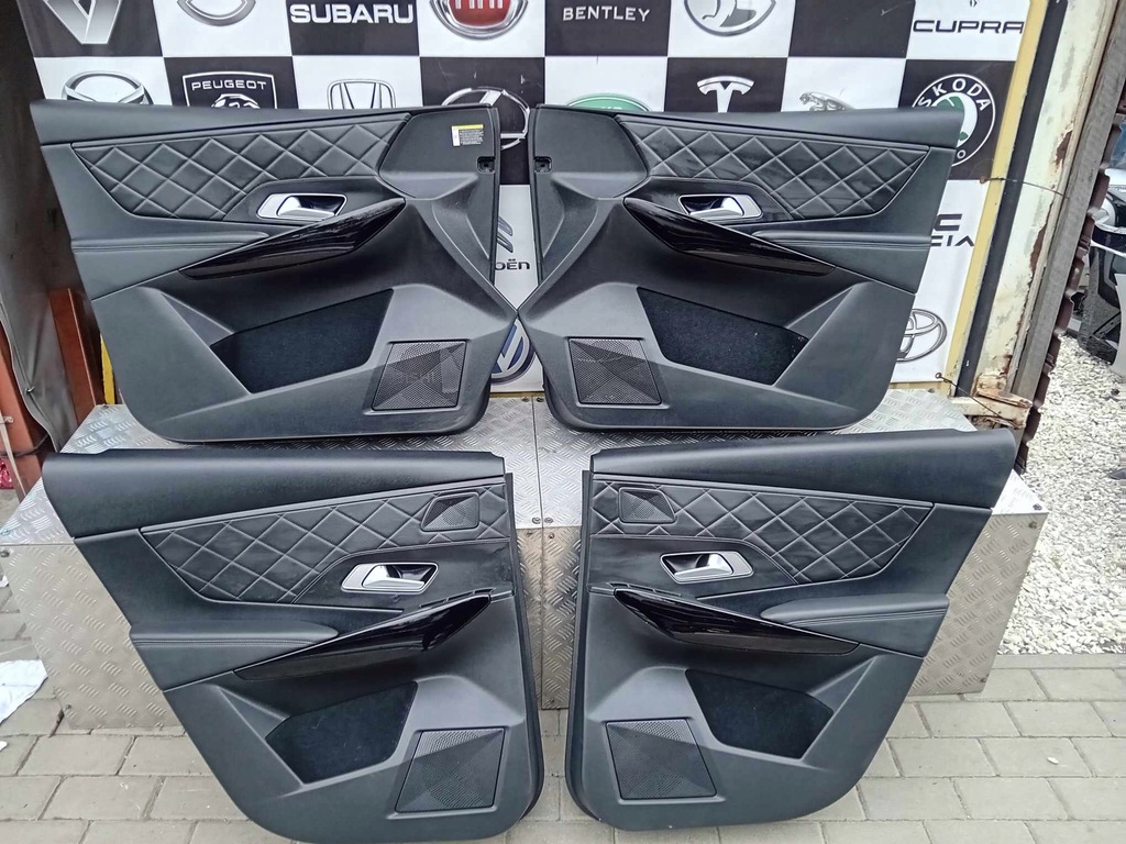 фото №16, Citroen ds7 сидіння перед правий обшивка двері сидіння шкіра 2021r