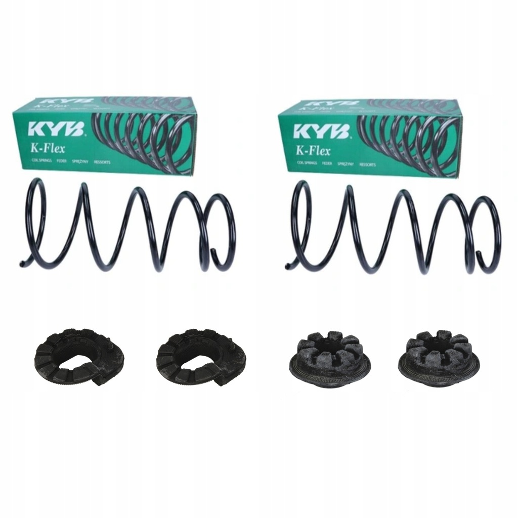 фото №1, Пружины задняя + прокладки + miseczki leaf qashqai kadjar koleos i