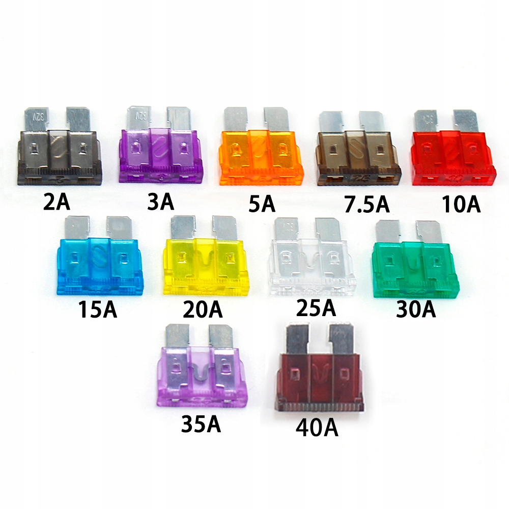 фото №8, Запобіжники автомобільні płytkowe стандарт ze