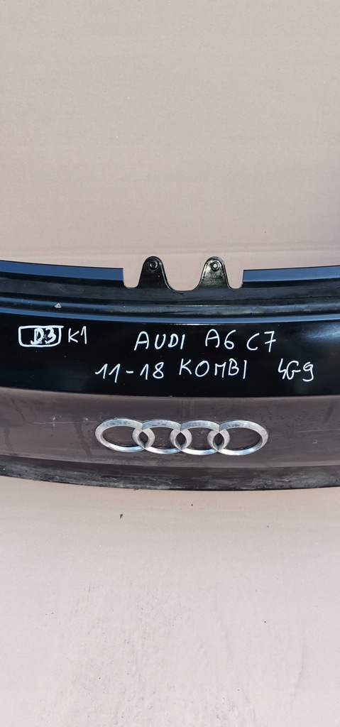 фото №7, Audi a6 c7 kombi 4g9 11-18 крышка багажника багажника задняя