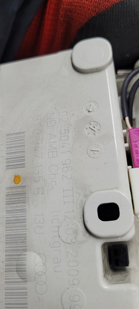 фото №12, Q5 8r a4 b8 лампа стельовий світла lichtgrau 8t0947135b