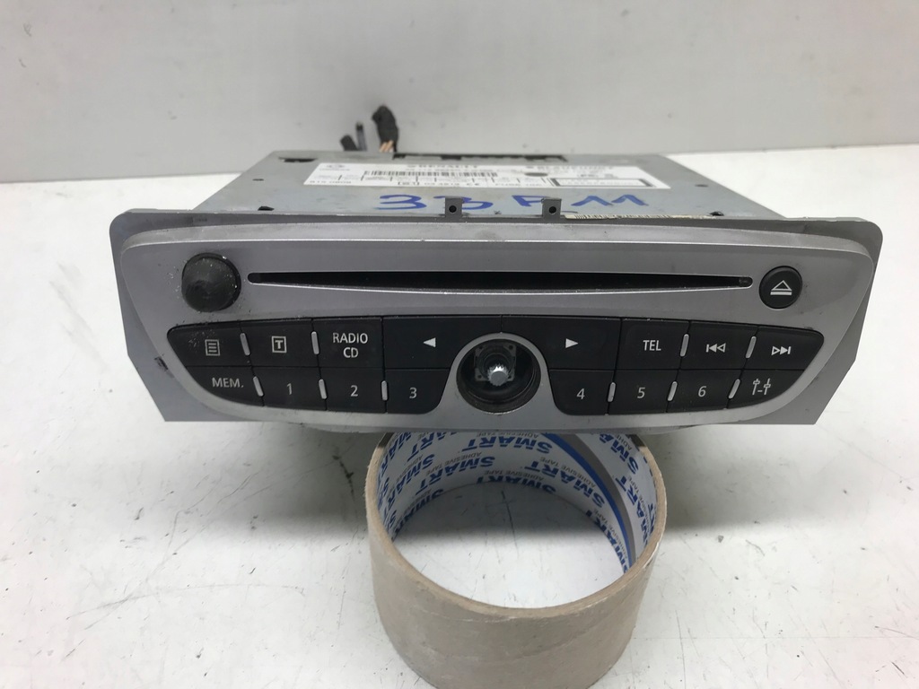 фото №1, Радіо cd заводський blaupunkt renault megane iii scenic iii 281159243r kod