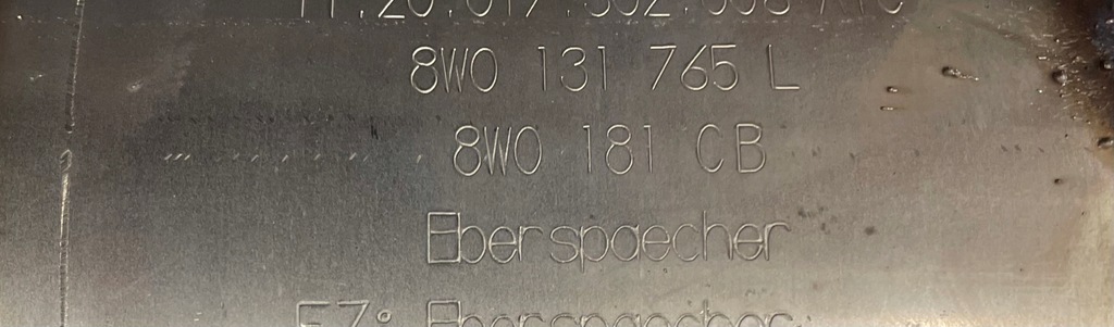 фото №9, Катализатор 2.0 tfsi a5 8w a4 b9 lift идеальное состояние 8w0