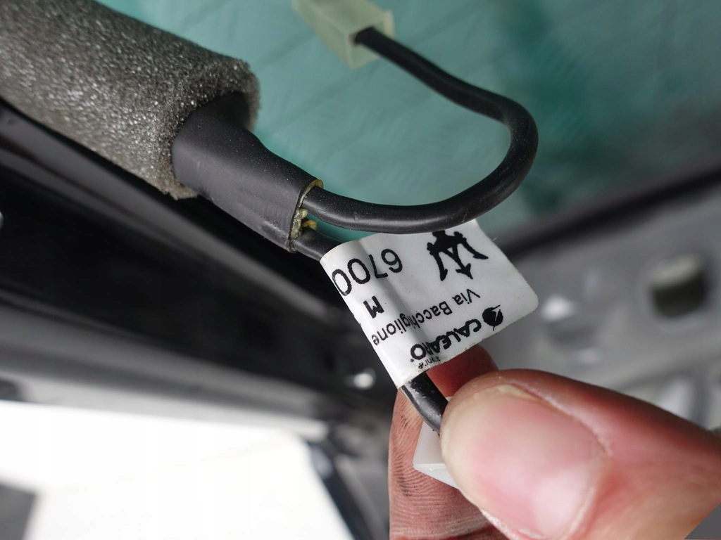 фото №12, Maserati levante m161 кришка багажника кришка скло задня