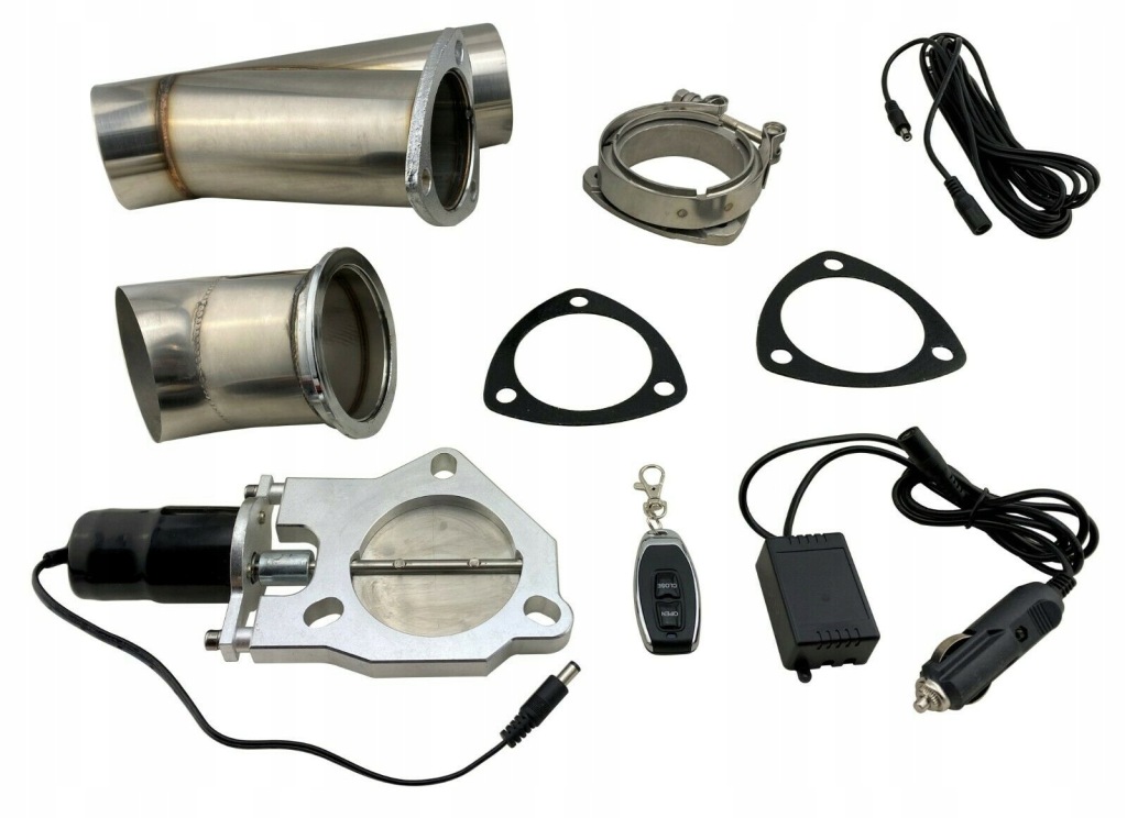 Дроссельная заслонка выхлоп электронная 63mm 2.5' sklep в Украине