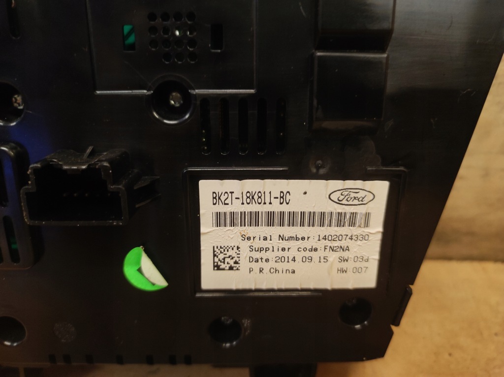 фото №3, Панель керування радіо transit custom