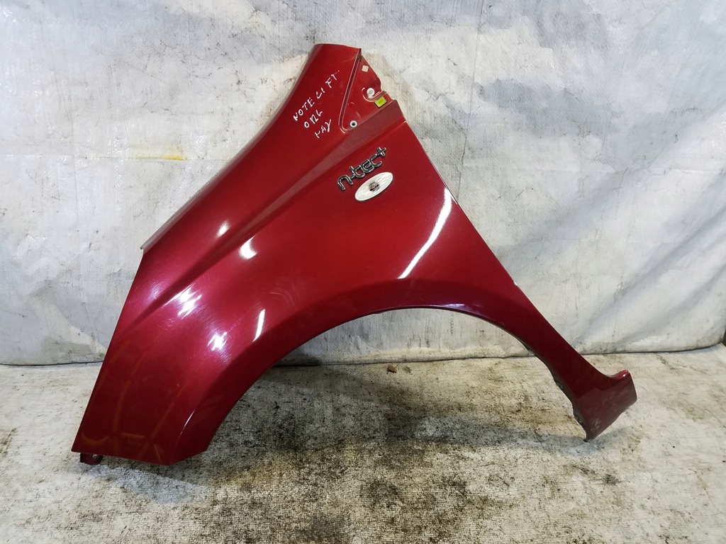 фото №7, Крыло перед правый nissan note i e11 lift kod naj