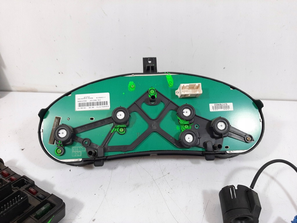 фото №12, Peugeot 206 sw 2.0hdi набор стартовый блок управления 0281011188 9648588880