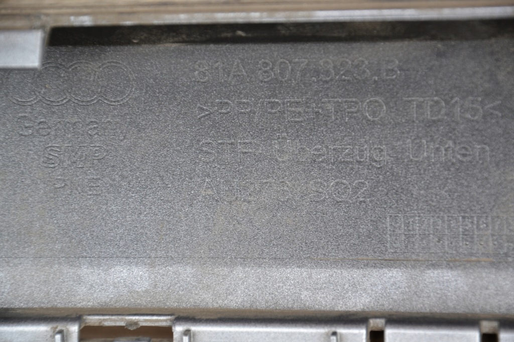 фото №10, Audi q2 sq2 s-line накладка бампер задняя 81a807323b