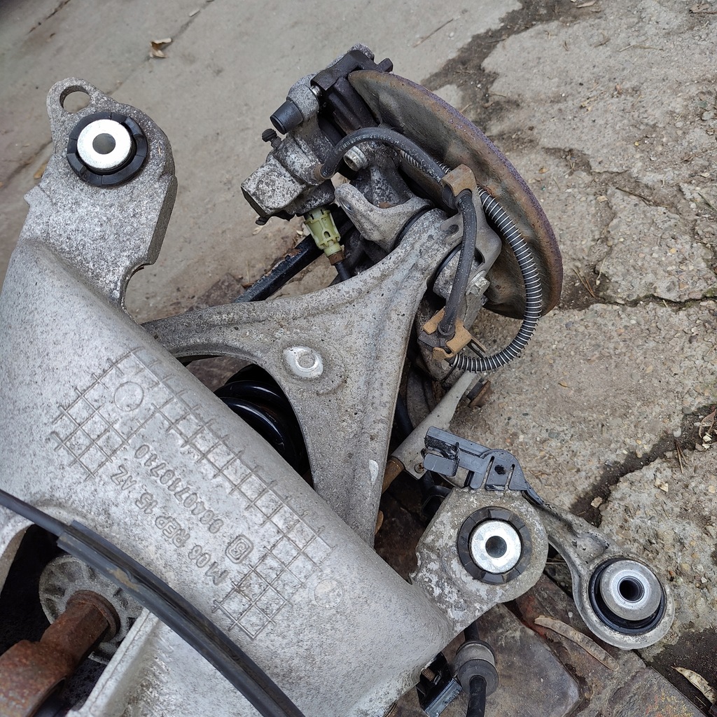 фото №8, Peugeot 508sw 2.0hdi kompletana oś підвіска задня