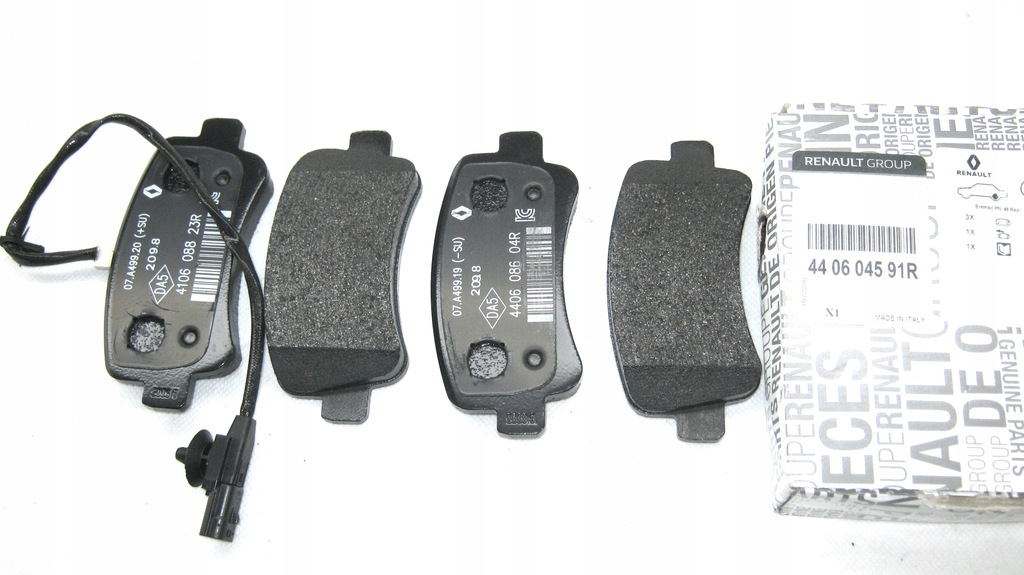 фото №1, Гальмівні колодки задня master iii 3 iv movano 2.3 dci оригінал