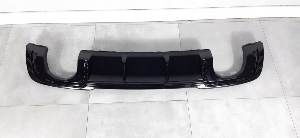 фото №1, Audi rs3 спойлер дифузор накладка бампера задня 8v4