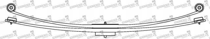 фото №1, Schomacker 67309000 ресора kompletny