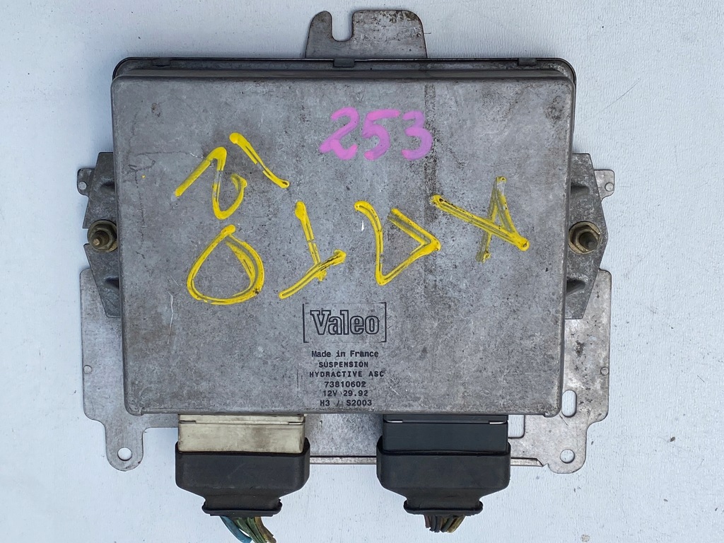 фото №1, Блок керування двигуна бортовий комп'ютер citroen 73810602