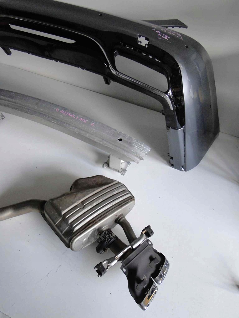 фото №6, Mercedes s klasa w222 lift балка бампер задній amg