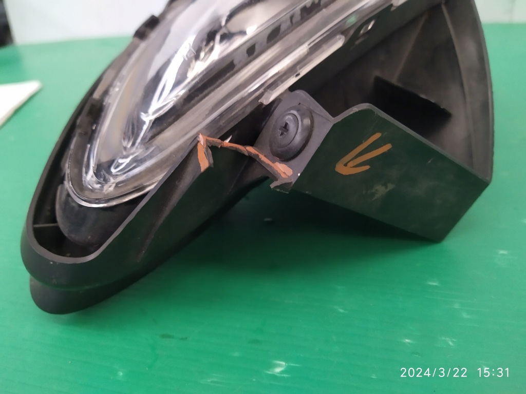 фото №8, Лампа drl противотуманная фара левый hyundai ix20 ix-20