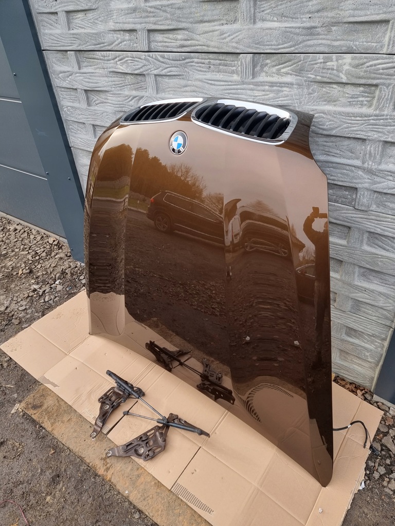 фото №7, Bmw x6 e71 lift 2013r капот передня b09