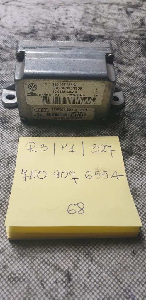 фото №1, Модуль датчик esp vw audi skoda 7e0907655a