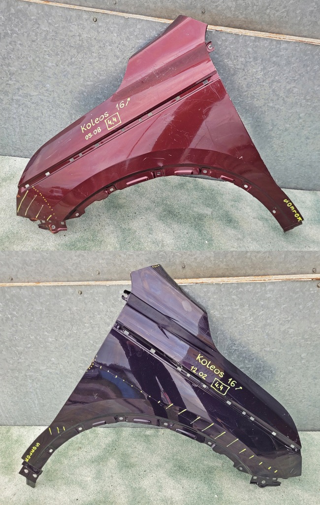 фото №1, Крыло передний левый / правый перед renault koleos ii 2016-24
