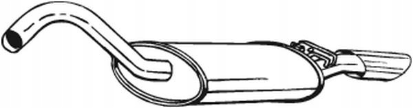 Гаситель конечный bosal 105-119 Цена