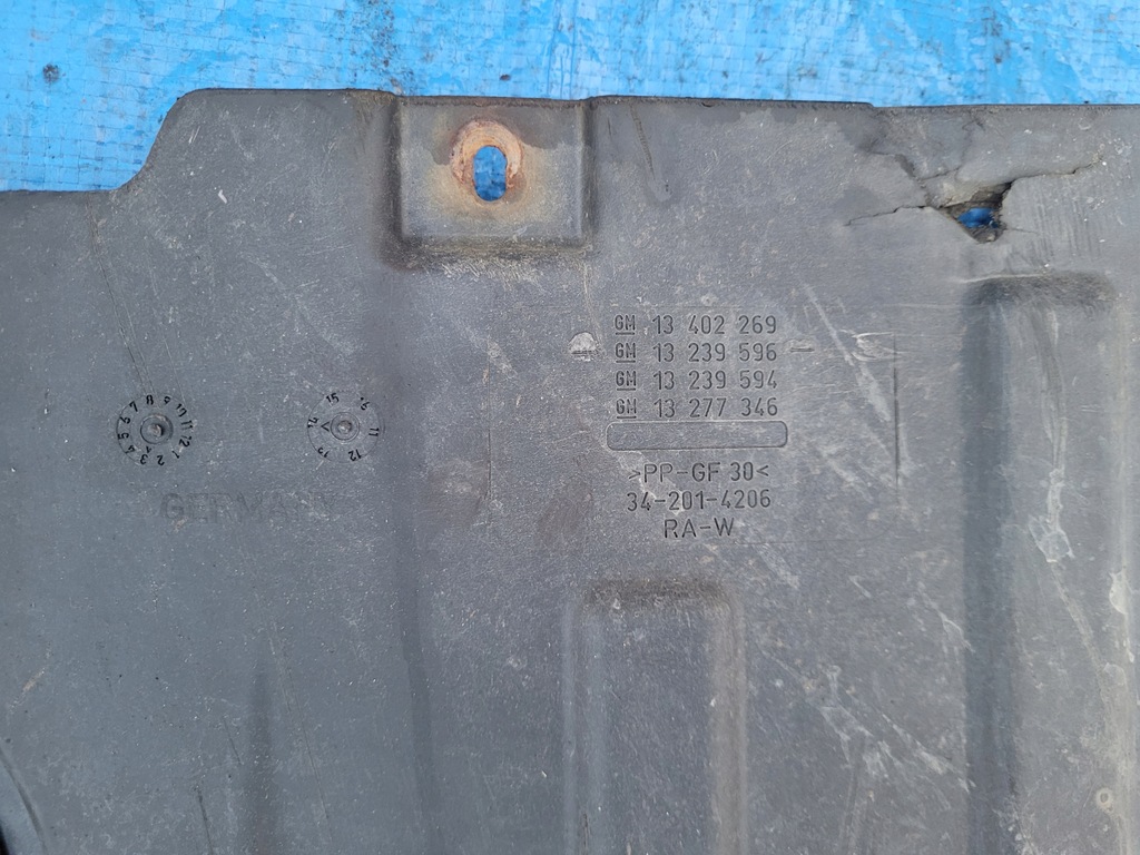 фото №15, Opel-części | zafira c astra j крышка защита нижняя двигателя 13402269