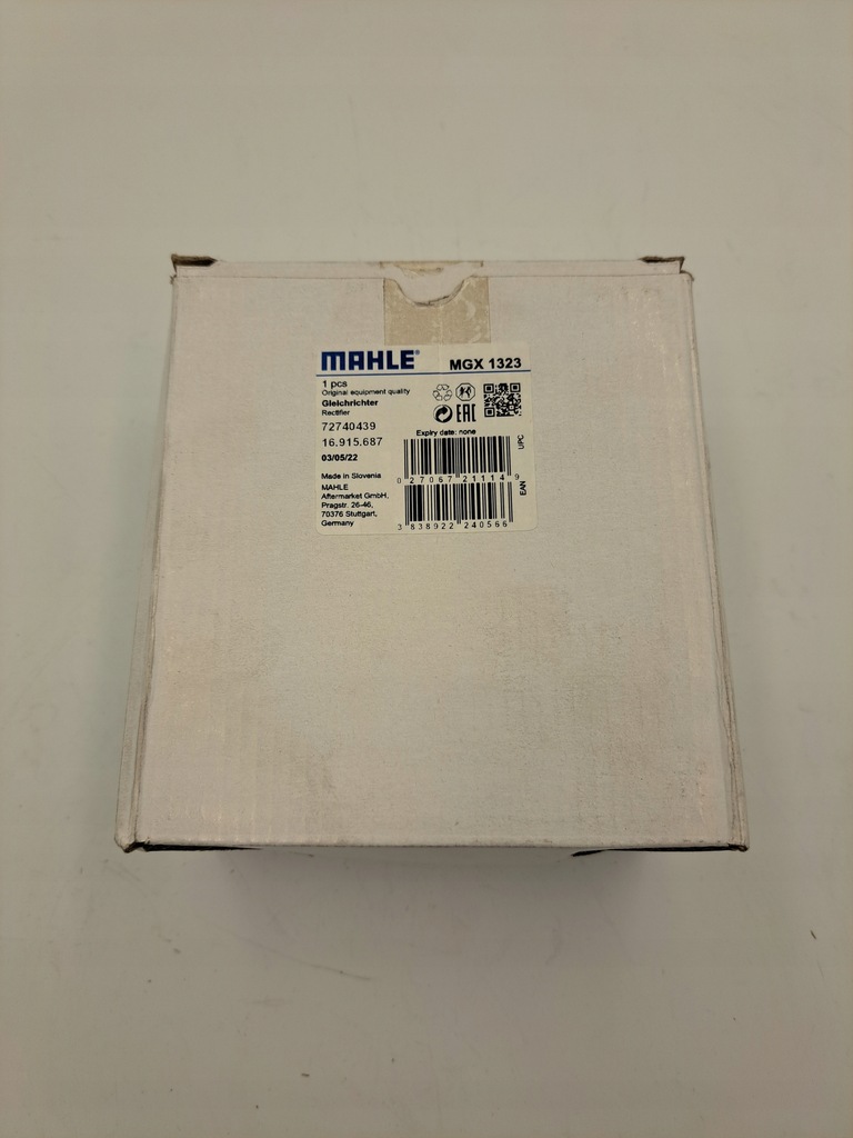 фото №10, Выпрямитель генератор оригинал искра mahle mgx 1323 16.915.687 arc9069