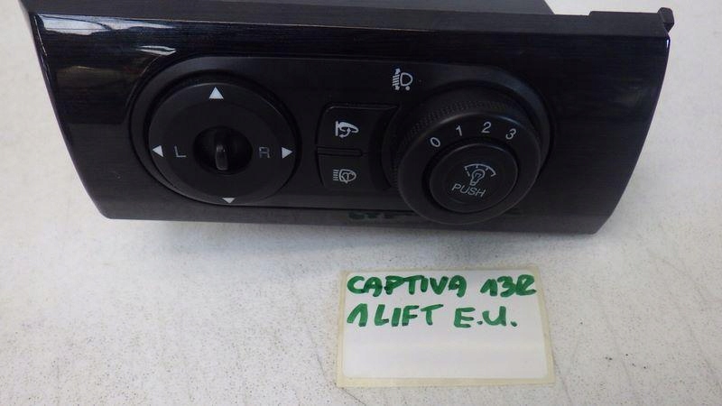 фото №9, Панель кнопка регулювання світла дзеркал captiva i c140 1 lift 46222l27