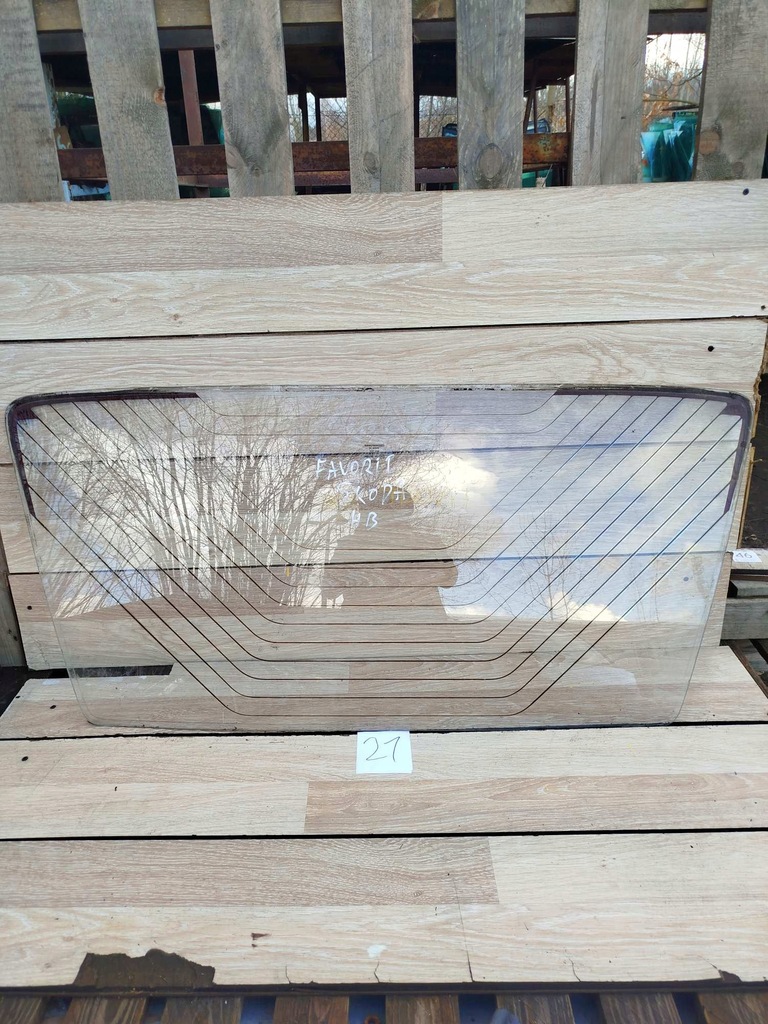 фото №1, Скло задня кришки багажника skoda favorit 5d hb