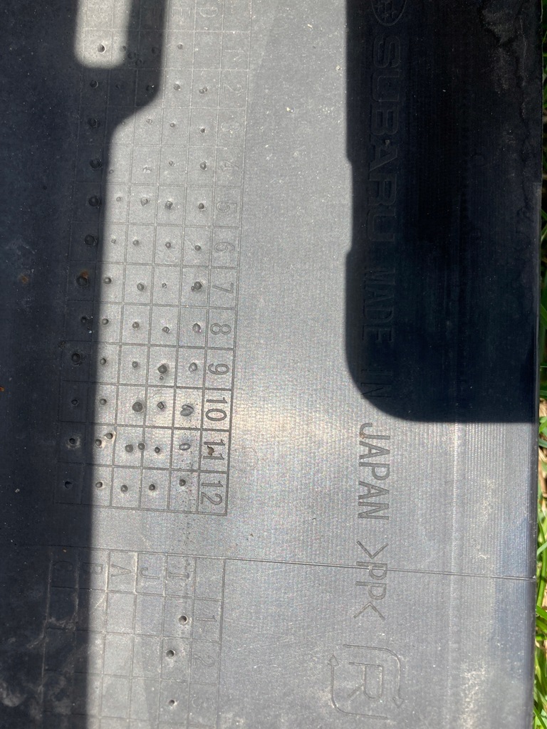 фото №12, Бампер задняя subaru levorg 2014- orygi.