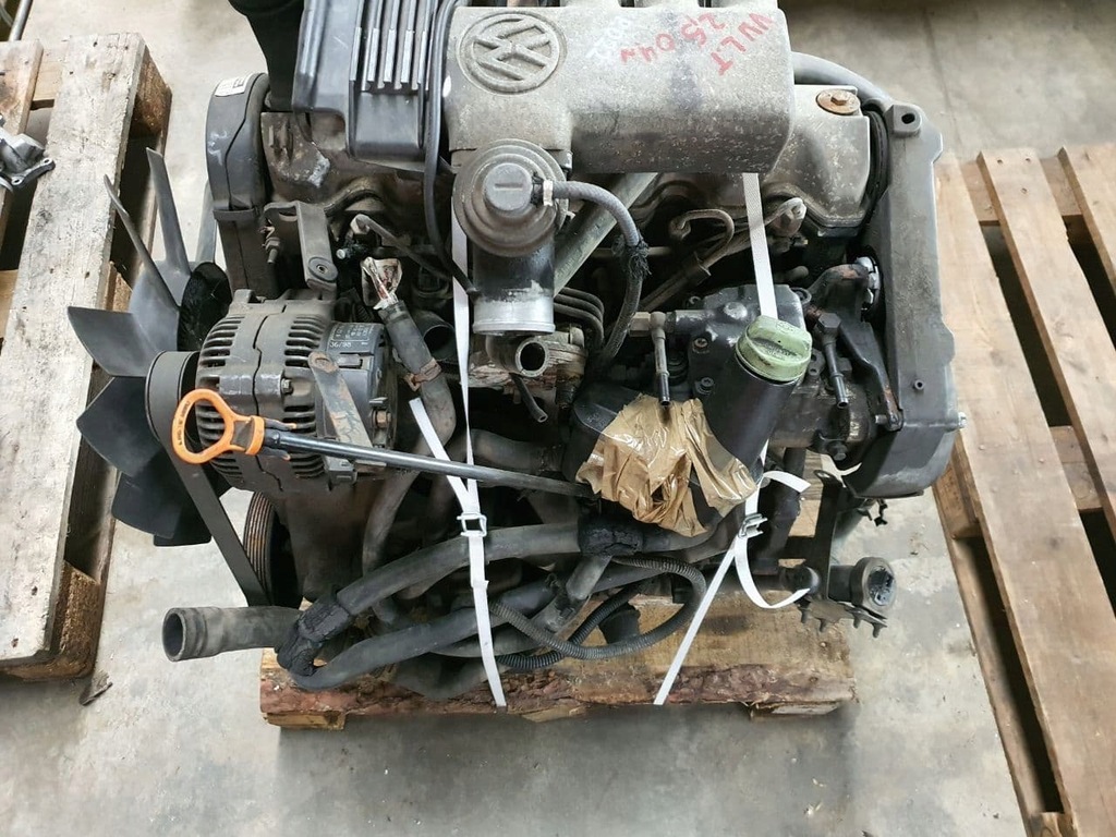 фото №10, Двигун kompletny 2.5 tdi 102km 75kw ahd vw lt 35 ii