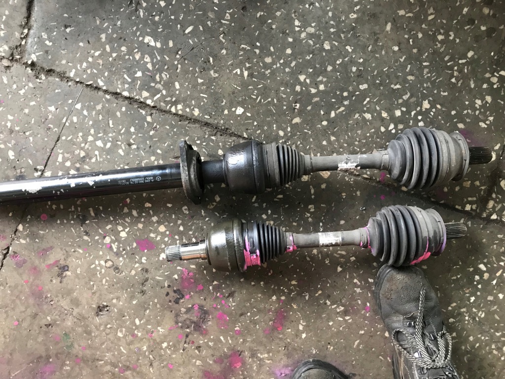 фото №3, Mercedes b klasa w246 cdi привідний вал права автоматична коробка передач kpl.