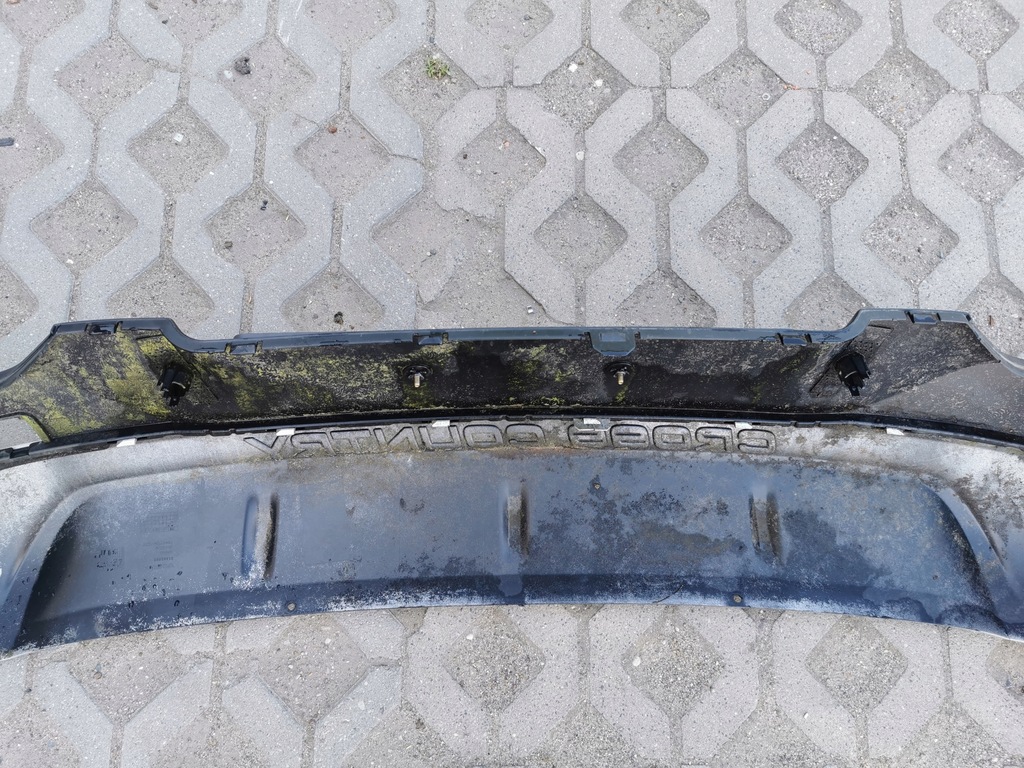 фото №12, Накладка бампера диффузор задняя задний volvo v40