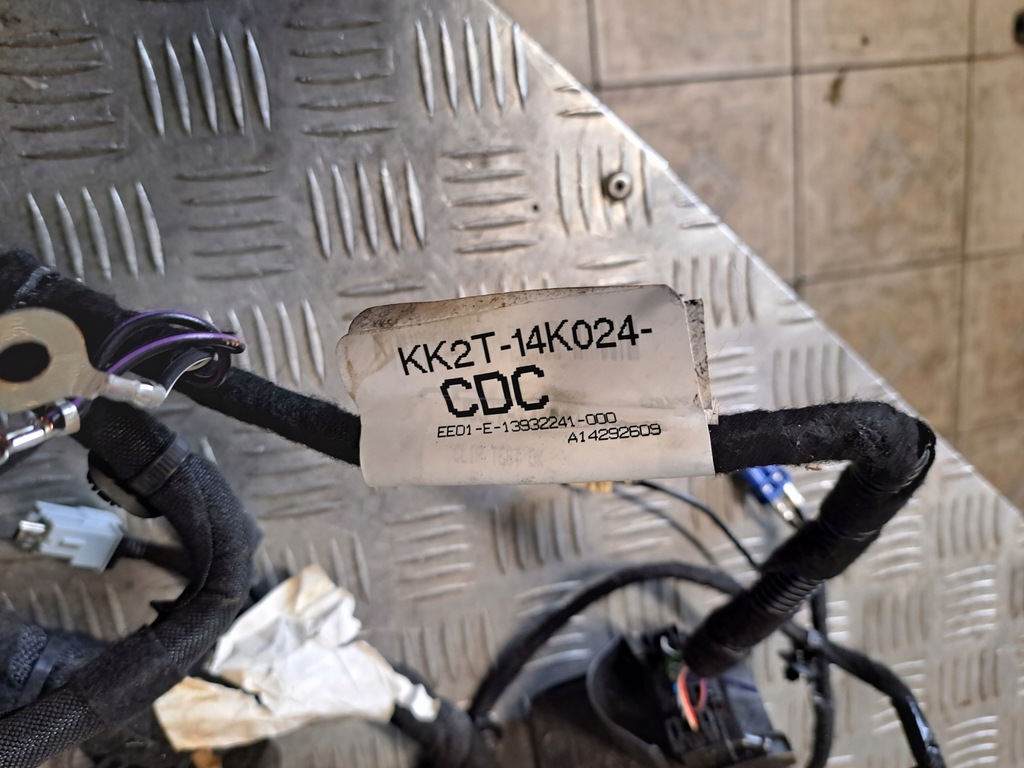 фото №9, Ford transit custom 2.0 ecoblue шланг электропроводка консоли