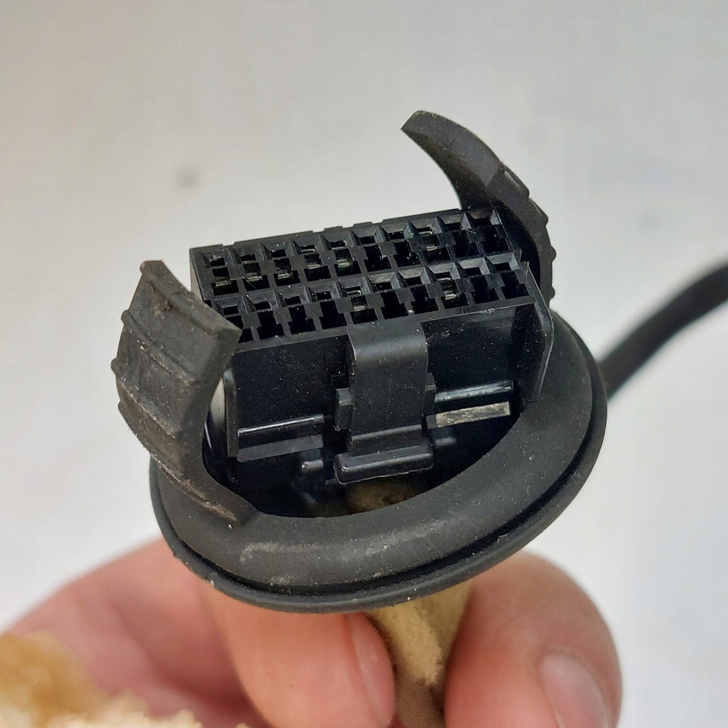 фото №10, Jaguar s-type зеркало левая 8pin 015512 granatowe