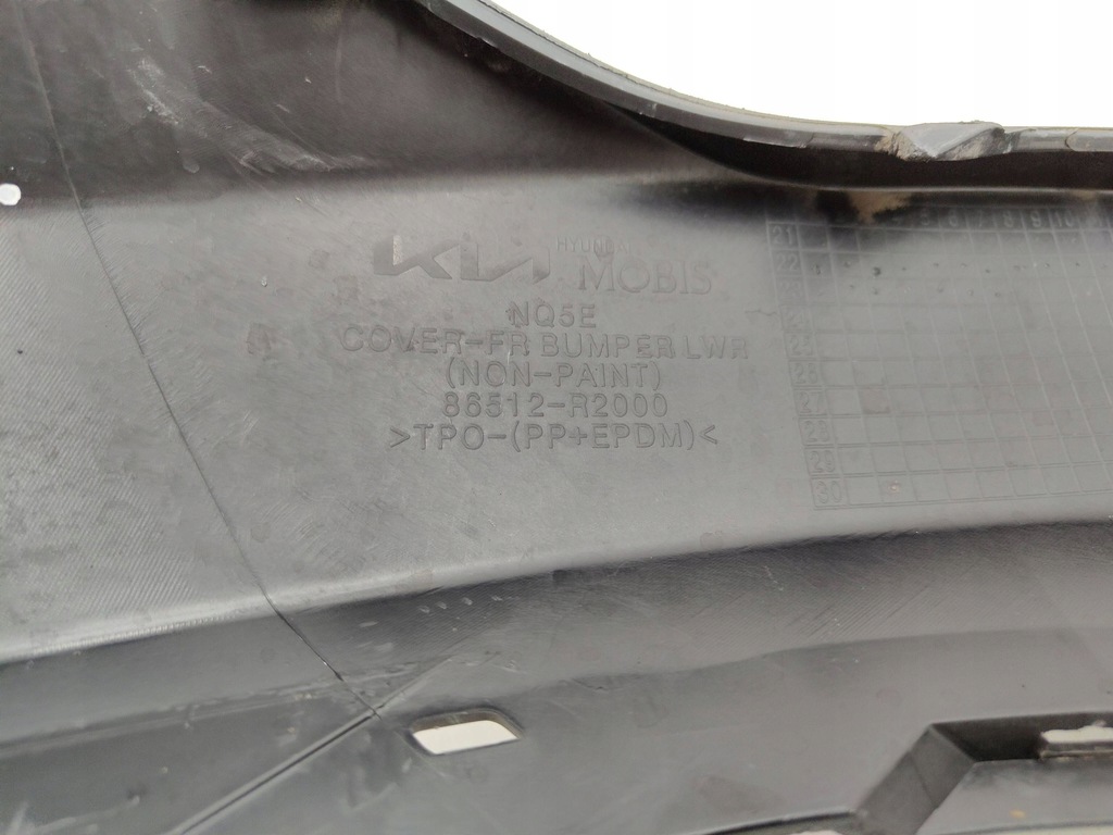 фото №11, Kia sportage v спойлер накладка бампера перед 86512-r2000