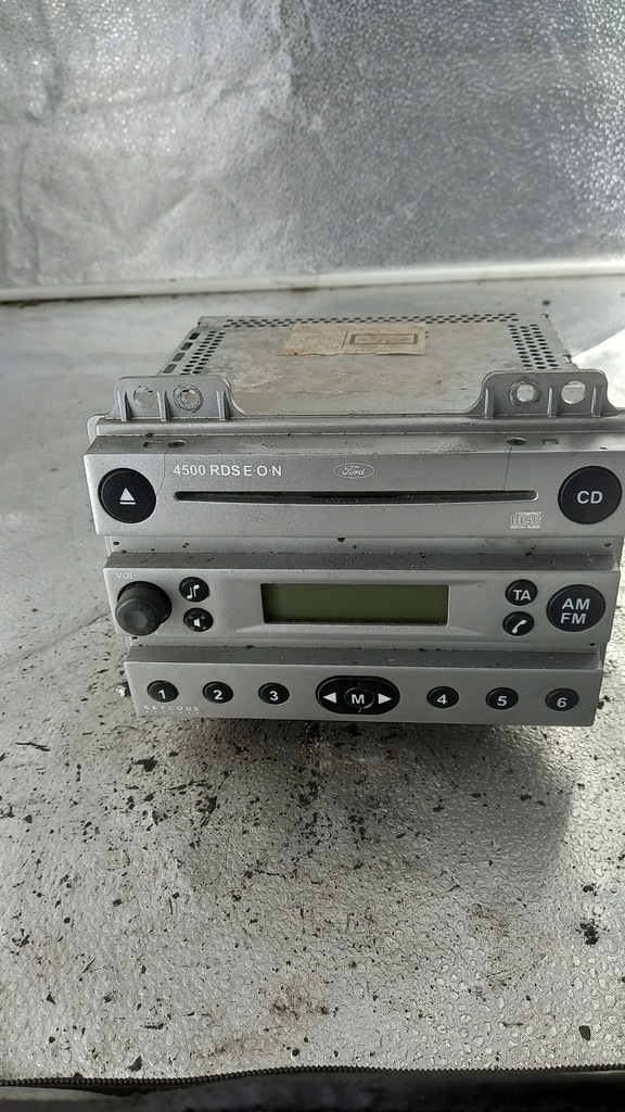 фото №1, Радіо ford fusion 1.4b 04r hb 4s61-18c815-aa