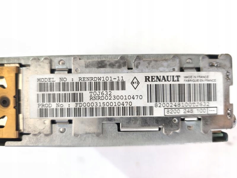фото №3, Радіо заводський cd cabasse renault laguna ii scenic ii 8200248100