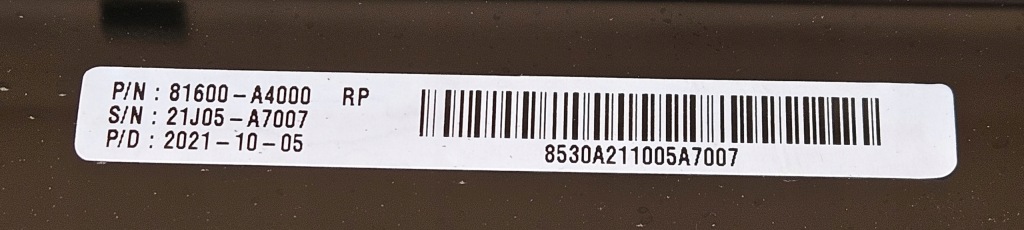 фото №12, Дах каркас напрямна механізм панорама kia carens iv 4 12-19 81600-a4000
