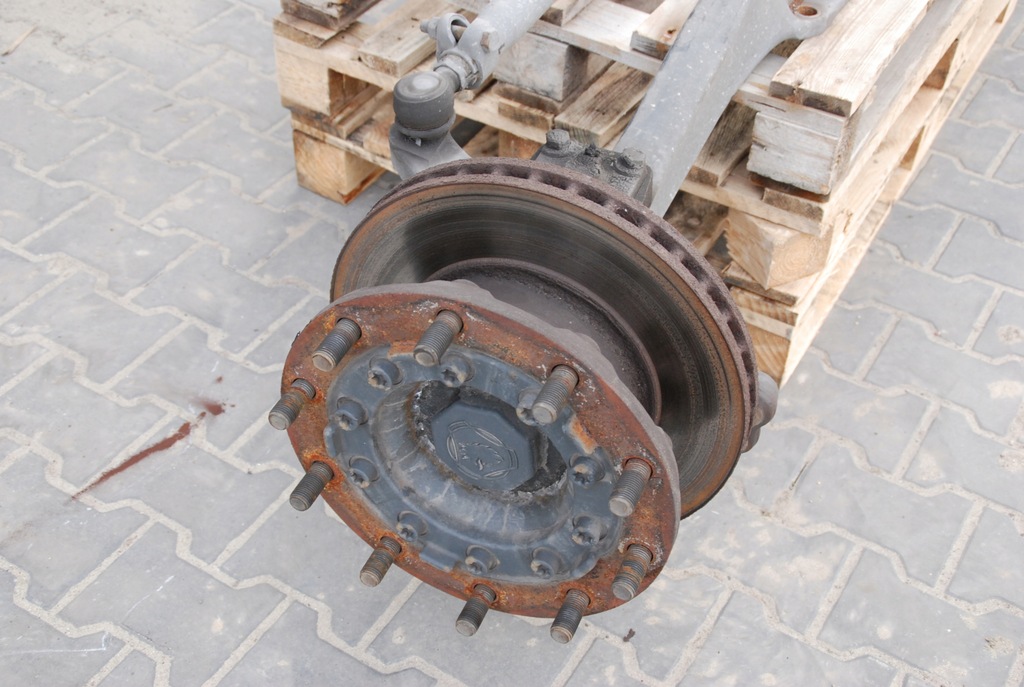 фото №1, Ступиця комплектна диск перед scania r p 2011r