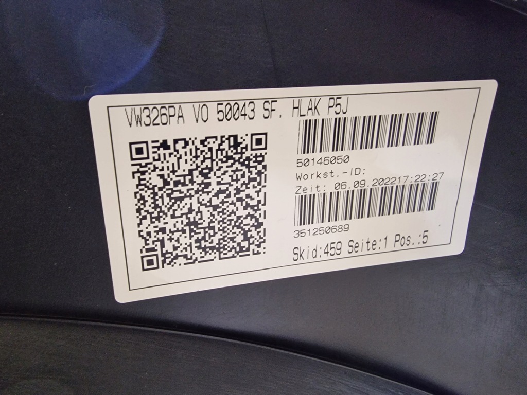 фото №12, Бампер tiguan ii lift 6pdc lp5j бампер перед передний 5na807221c